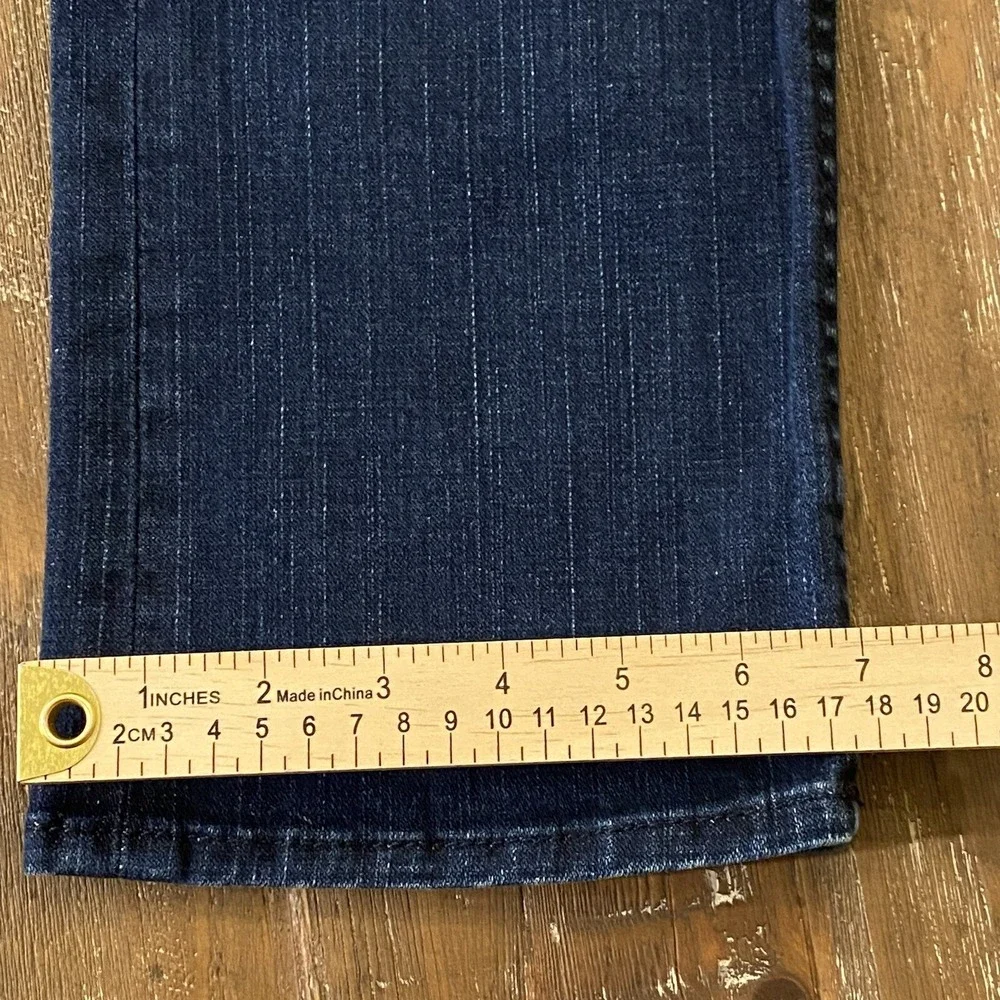 True Religion BILLY SUPER T World Tour Jeans Womens 28x32 Dark Wash USA READ - Picture 7 of 13